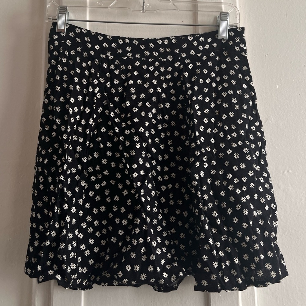 Reformation Daisy Flounce Mini Skirt